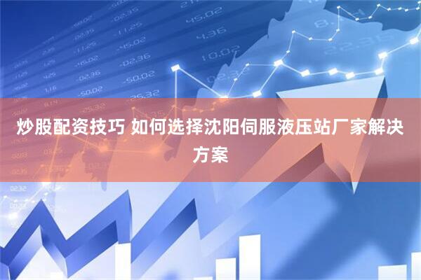炒股配资技巧 如何选择沈阳伺服液压站厂家解决方案